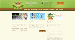 Desktop Screenshot of pediatricdentisthoustontexas.com